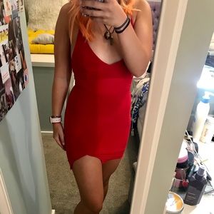 Red cocktail/party dress